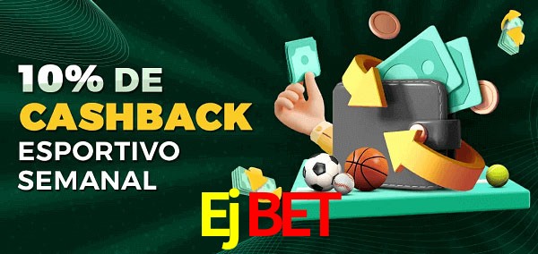 10% de bônus de cashback na Ejbet